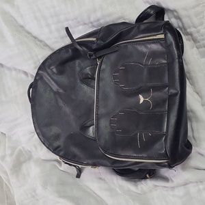 Women's  leather purse backpack